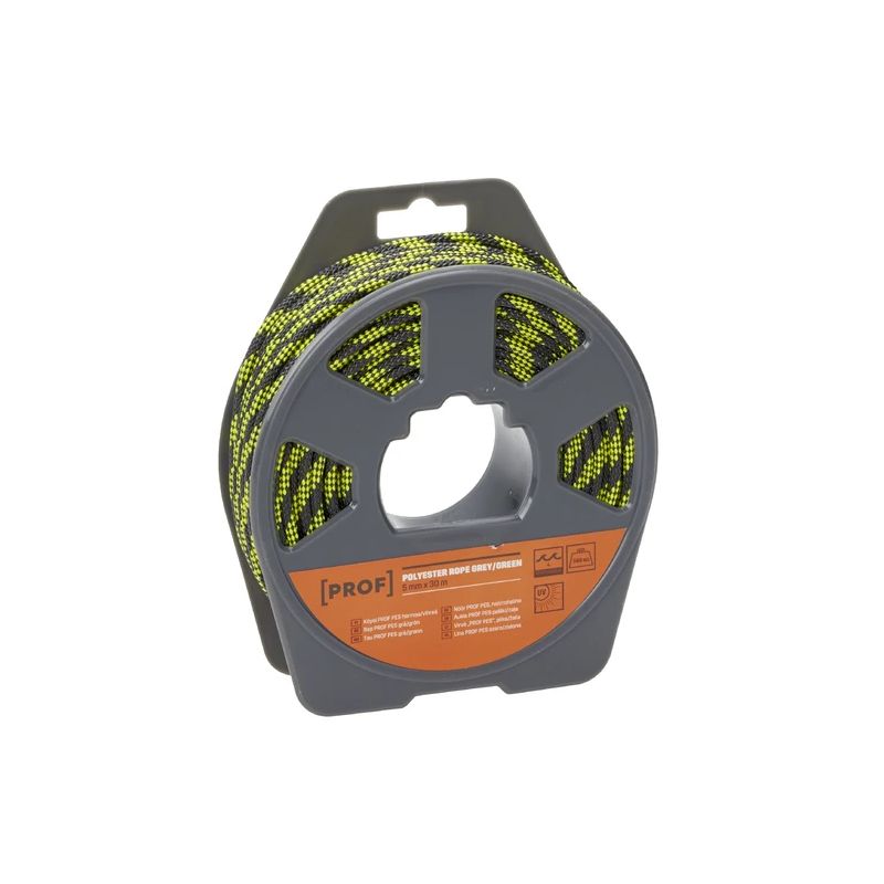 Aukla prof poliestera grey zaļa 5mmx30m