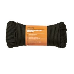 Aukla paracord prof pp melna 3.12mmx30m
