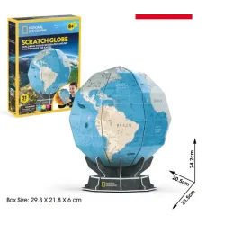 CUBICFUN 3D пазл Scratch Globe