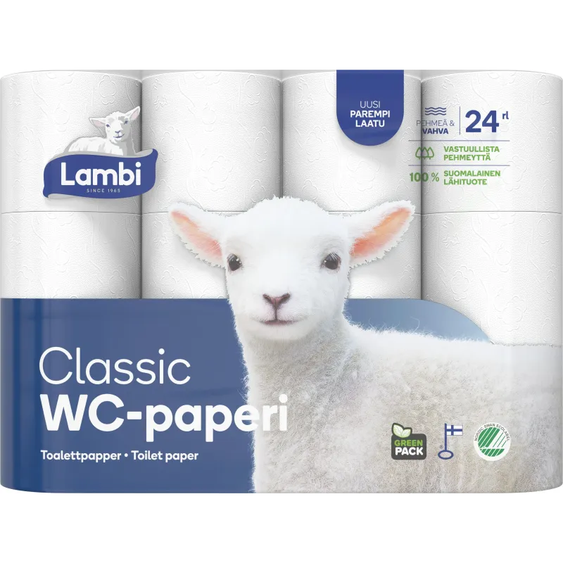 Toilet paper lambi 3ply 24rolls