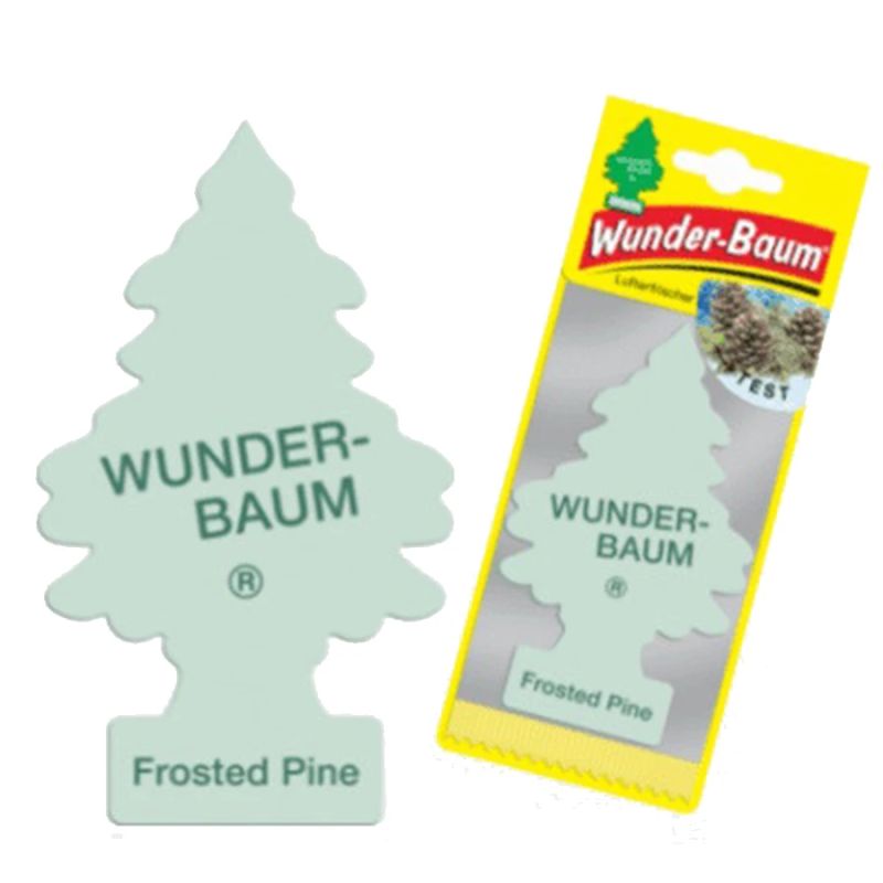Atsvaidzinātājs gaisa automašīnai Wunder-Baum Frosted Pine