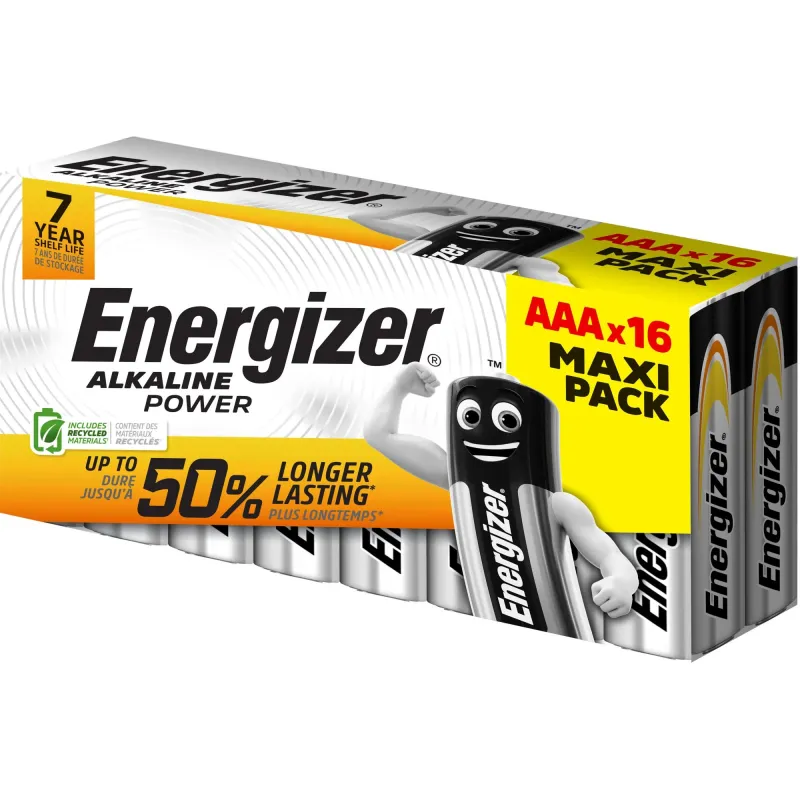Baterijas Energizer Alkaline Power, AAA, 1.5 V