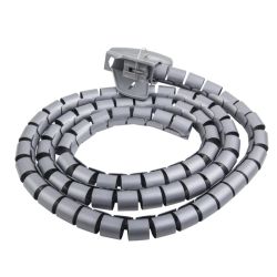 Organizators kabeļu 1,8m sudrabs