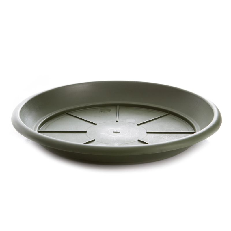 Paliktnis puķu podam d33cm zaļš