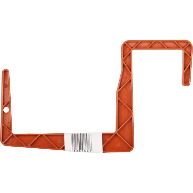 Turētājs gariem podiem Plastkon Universal 41105512, 23.8 cm x 13.5 cm, 1.2 cm, plastmasa, brūna krās.