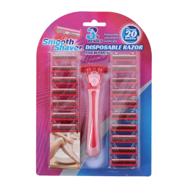 Skuveklis 3 Blades Women, 21 gab