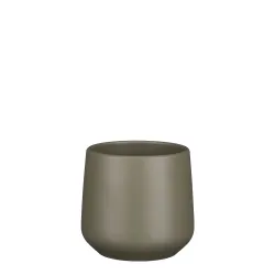 Цветочный горшок Mica Amber 1087671, керамика, зеленый