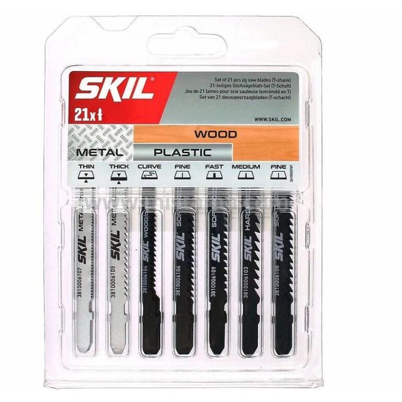 Finierzāģa asmeņi skil 21 gab.