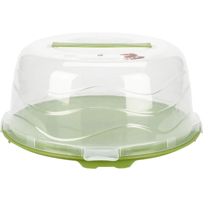 Trauki kūku pārvadāšanai, 33.5 cm x 16 cm, 33.5 cm, Caurspīdīga-Zaļa