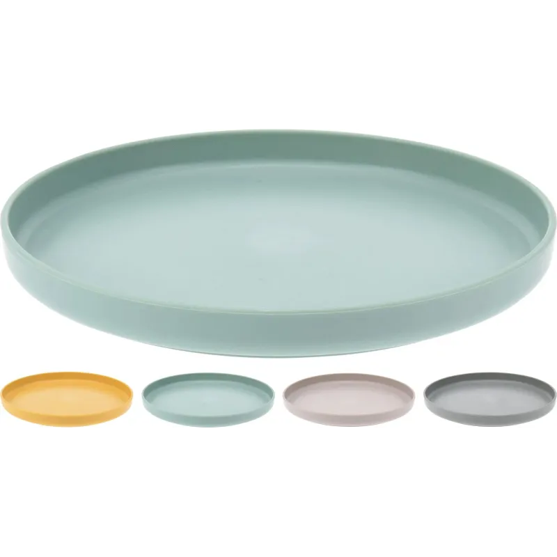 Servēšanas šķīvis, ,krāsa-dizains tiek izvēlēts nejauši,, plastmasa