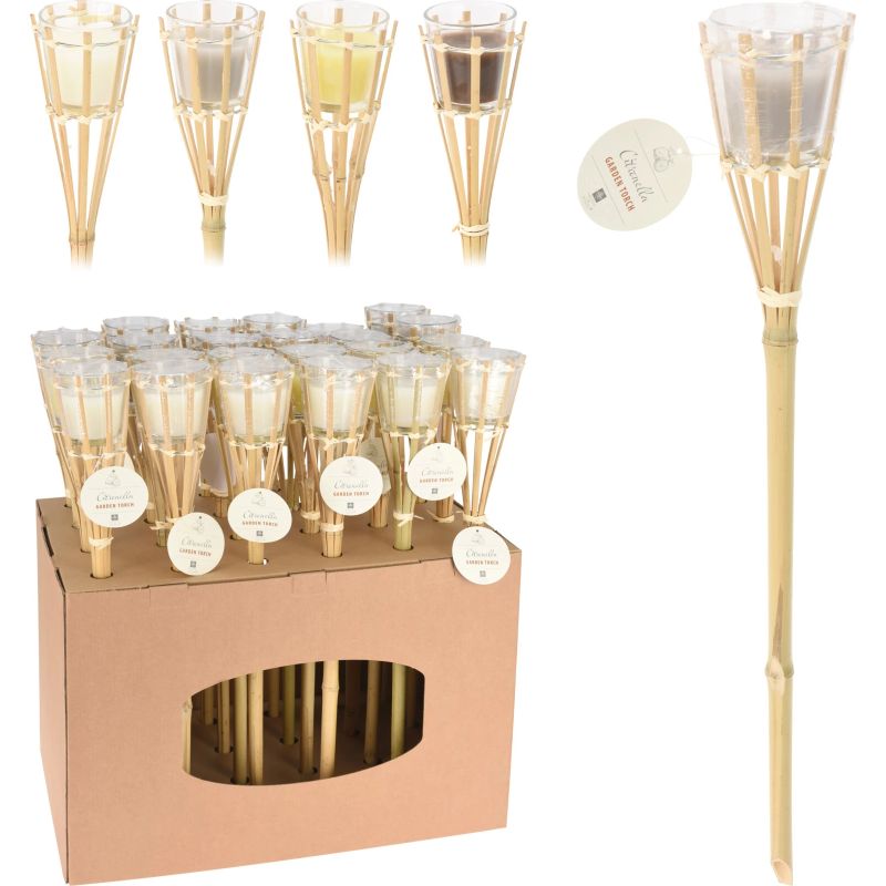 Dārza lāpa citronella 61cm