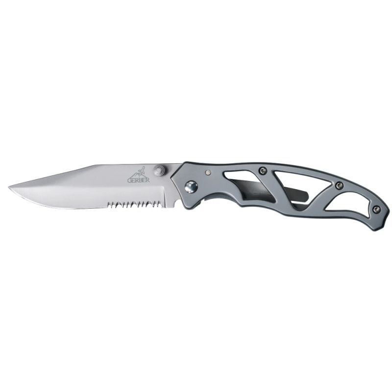 Nazis paraframe i stainless, serrated