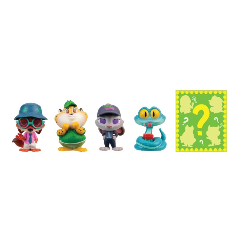 ZOOTOPIA Peļu figūriņas, 5-paka, 5 cm