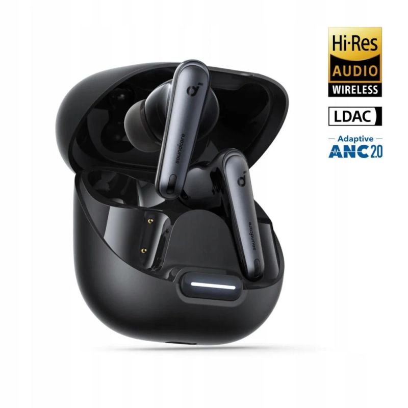 Anker Soundcore - True-Wireless Earbuds - Liberty 4 NC - Bluetooth - In-Ear - Microphone - Wireless - Velvet Black