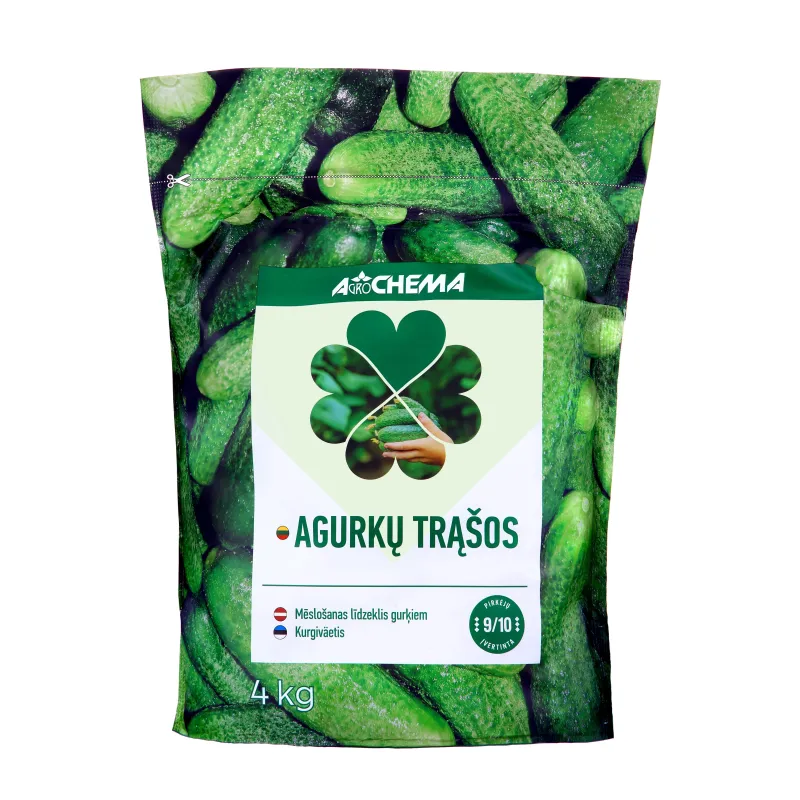 Mēslojums gurķiem Agrochema, lielam apjomam, 4 kg