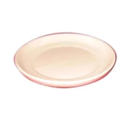 Lėkštelė vazonui, rožinė sp.-smėlio sp., 14 cm