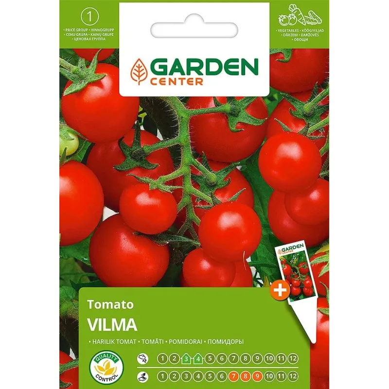 Sēklas Garden Center, tomāti Vilma, 0.1 g