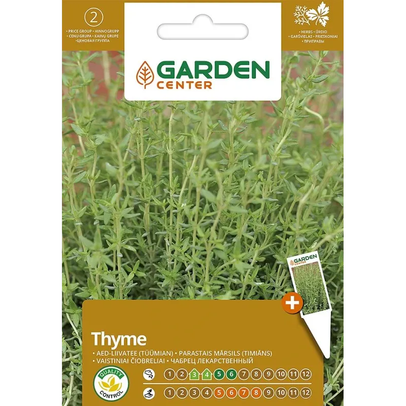Sēklas Garden Center timiāni, 0.3 g