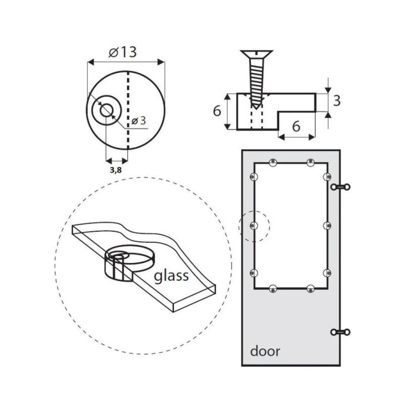 Turēt. stik.-spog.22.05.200-0 ,50, 20gab