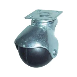 Ritenis mēbeļu d40 ar pamatni 20kg pelēk