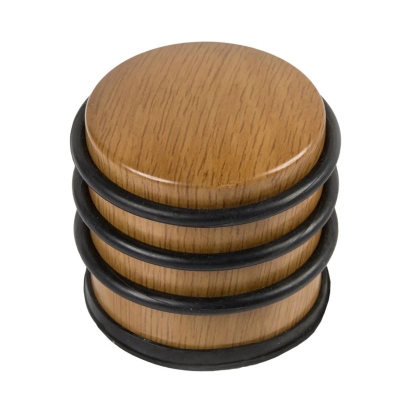 Durvju atbalsts Haushalt DS081CC, 7.1 cm, DIA 6.6 cm, plastmasa-gumija, ozola krās.