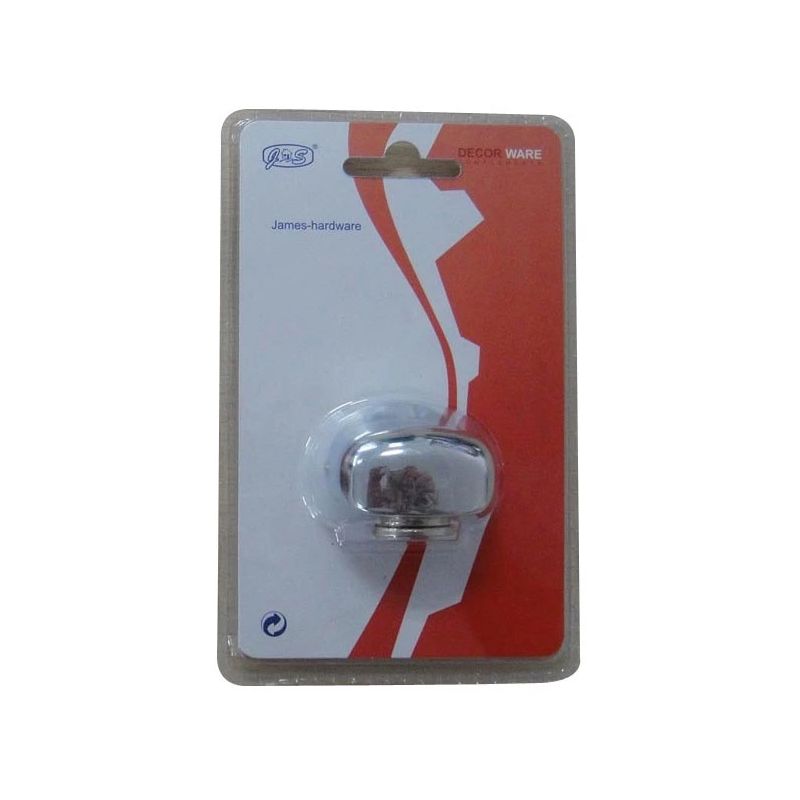 Fiksators Haushalt DS006CC, hroma krās., 3.8 cm x 3.2 cm