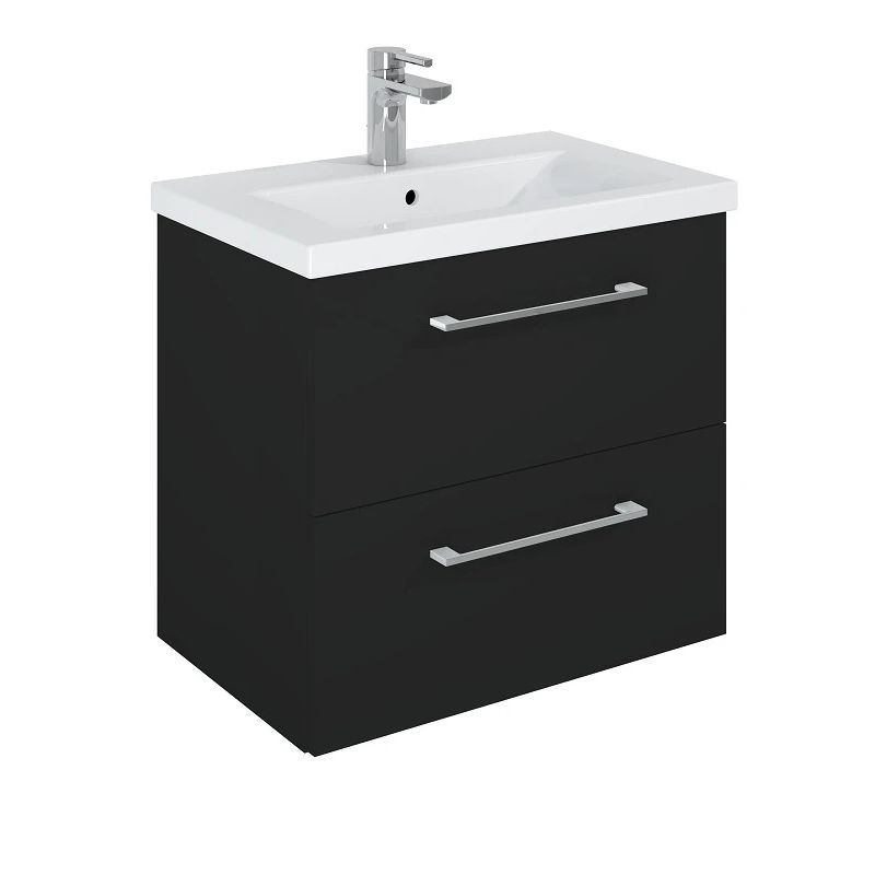 Skapis ar izlietni cheese 60cm melns