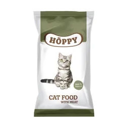 Sausā kaķu barība Höppy, gaļa, 1 kg