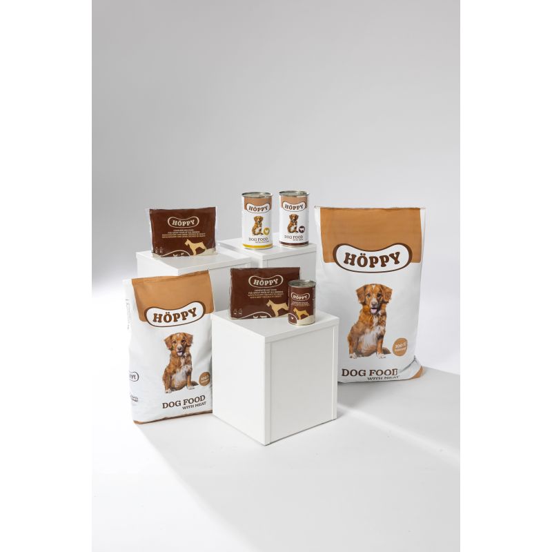 Barība suņiem höppy ar gaļu 10kg