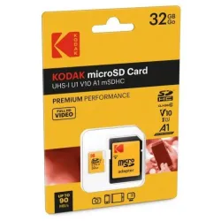 Kodak MicroSDHC 32GB UHS-I U1 V10 A1 Premium