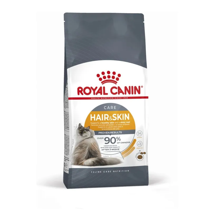 Sausā kaķu barība Royal Canin Care Hair & Skin, vistas gaļa, 2 kg