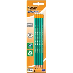 Карандаши Bic 890275, HB, серый цв., 4 шт.