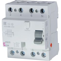 Relejs noplūdes 4p 40a 30ma efi6-p4