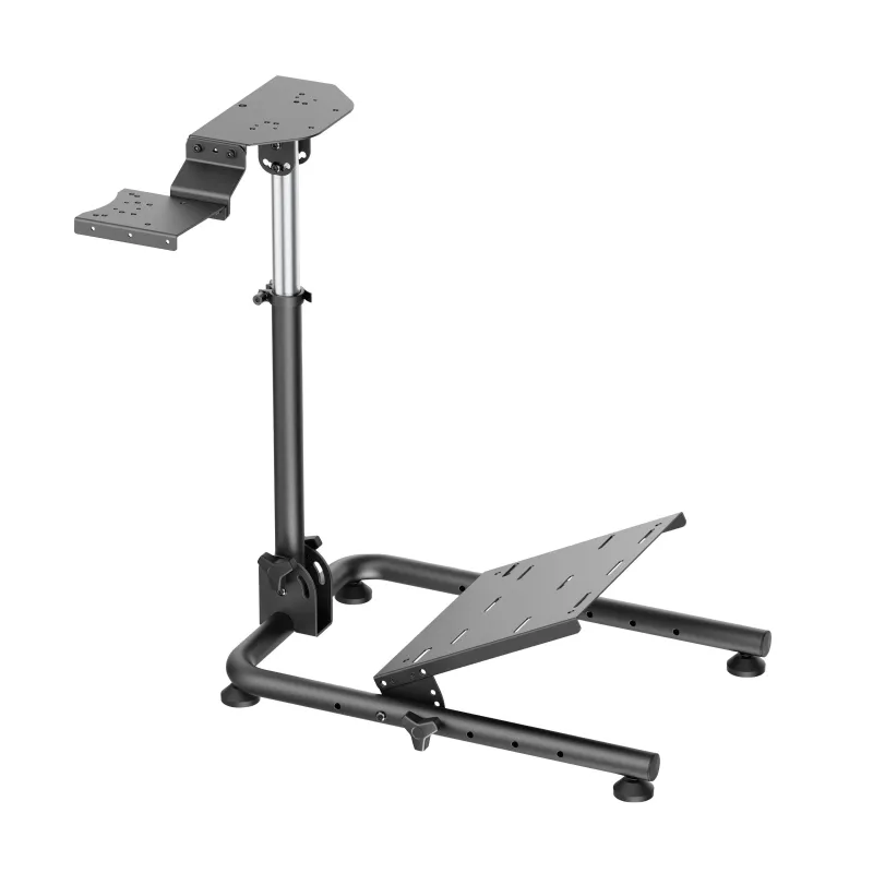 White Shark CONQUEROR-2 Foldable Racing Steering Wheel Stand With Gear Shifter Mount