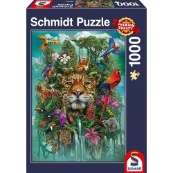 Puzle king of the jungle 1000