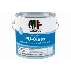 Krāsa, sienas-griesti-fasāde Caparol Capacryl Pu-gloss, spīdīga, 0.7 l, pu-gloss