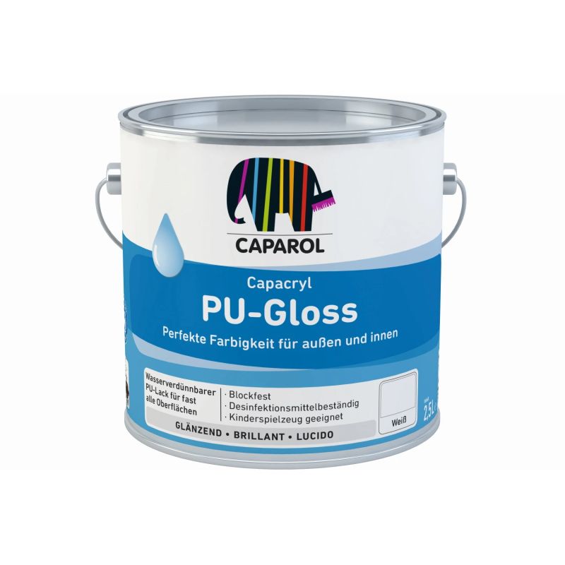 Krāsa akrila capacryl pu-gloss 0,7l w