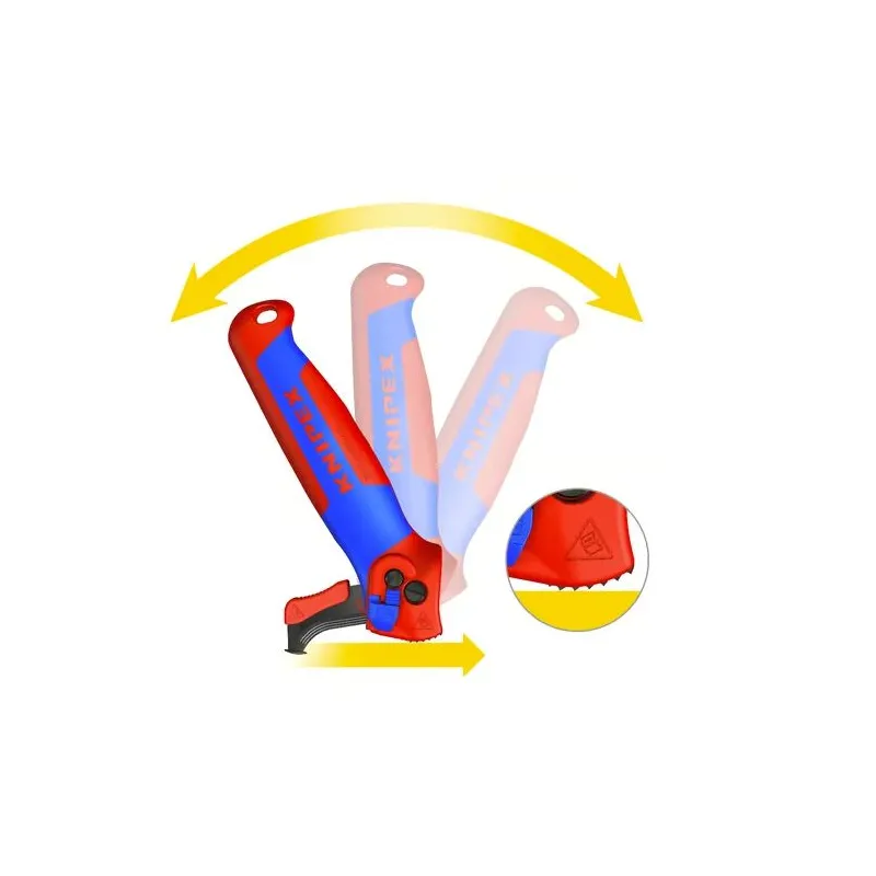 Kabelio nuėmimo peilis su reketo funkcija, Knipex