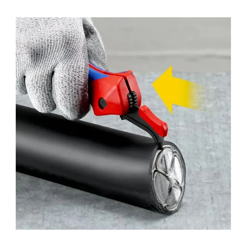 Kabelio nuėmimo peilis su reketo funkcija, Knipex
