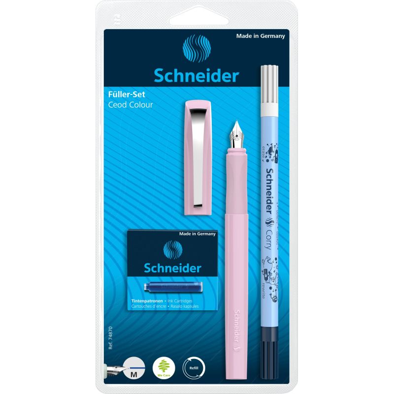 Rakstāmrīku komplekts ceod dažādu krāsu