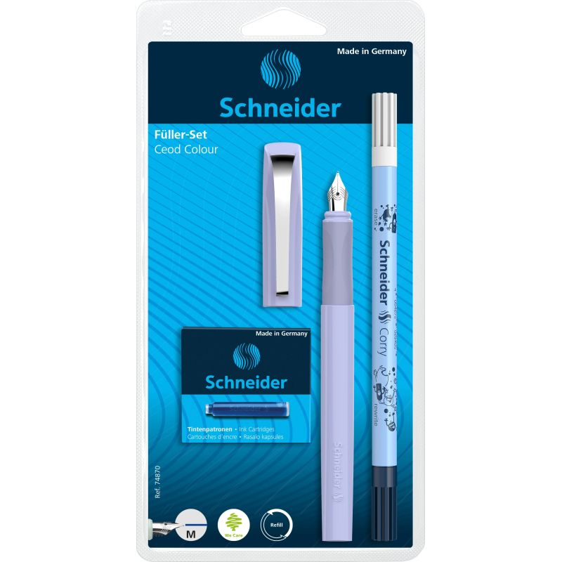 Rakstāmrīku komplekts ceod dažādu krāsu