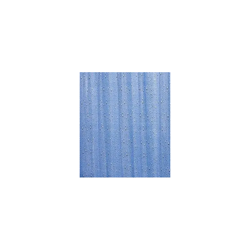 Dušo užuolaida Ridder Drops 34330, mėlyna sp., 200 cm x 180 cm