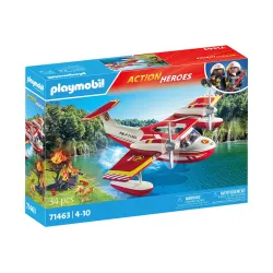 PLAYMOBIL ACTION HEROES Ugunsdzēsības jūras lidmašīna ar dzēšanas funkciju 71463