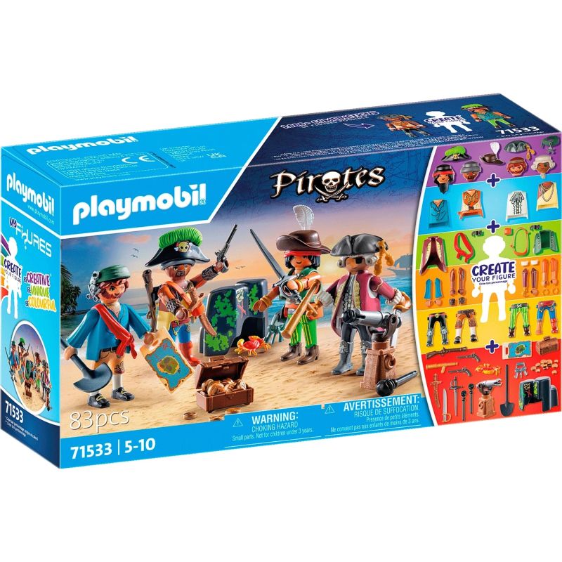 PLAYMOBIL PIRATES Pirates - My Figures 71533