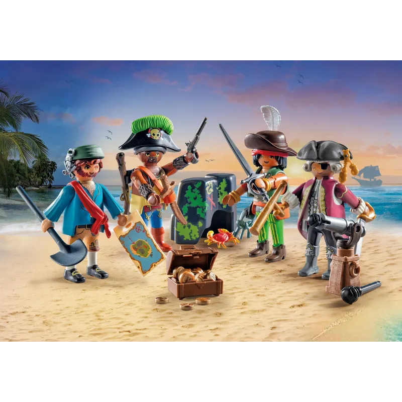 PLAYMOBIL PIRATES Pirāti – Manas figūriņas 71533