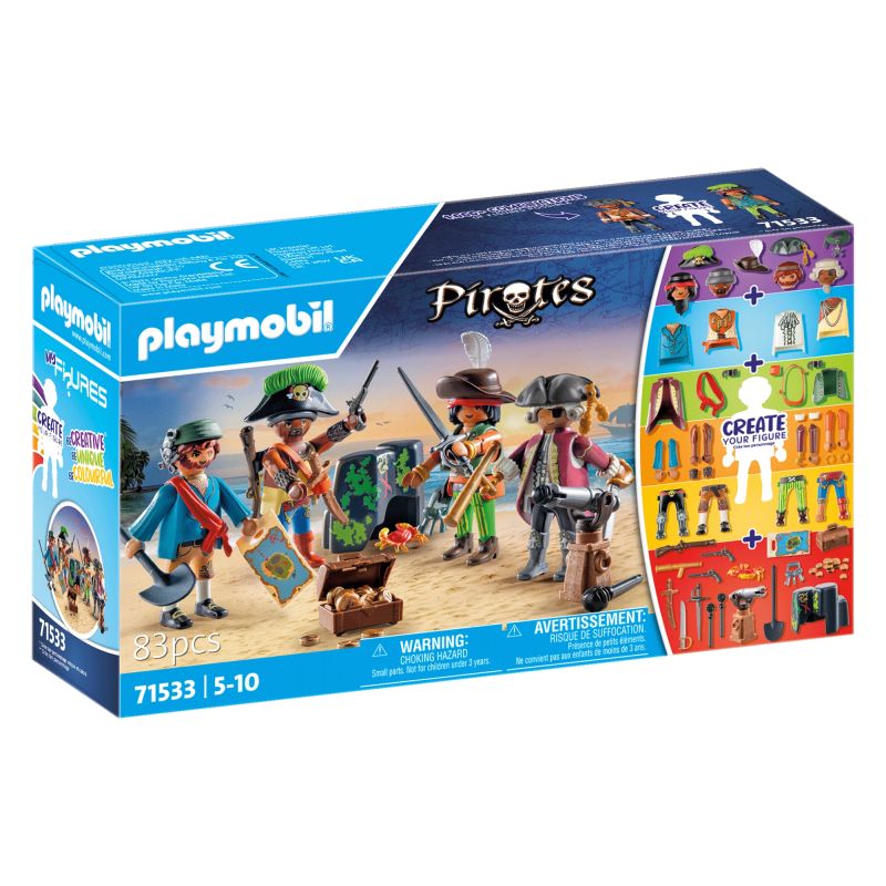 PLAYMOBIL PIRATES Pirāti – Manas figūriņas 71533