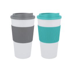 Krūze kafijas līdzņemšanai 500ml plast.