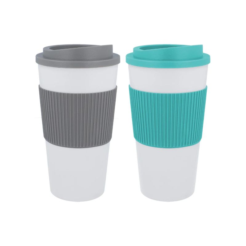 Krūze kafijas līdzņemšanai 500ml plast.