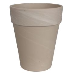Vāze terakotaxl granit 17cm pelēka