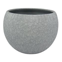 Lillepott Domoletti, keraamiline, hall v.